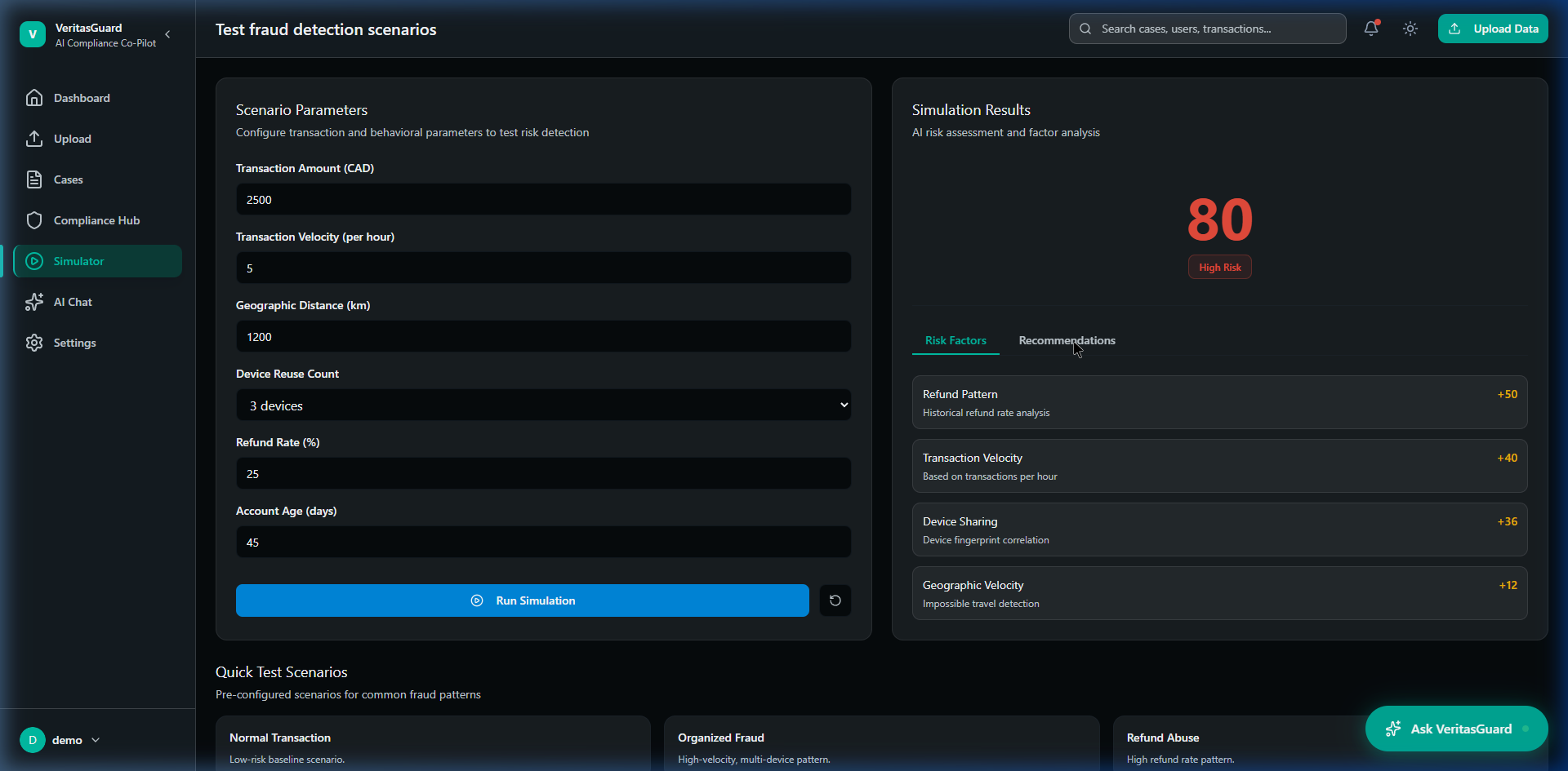 Non-Alarmist Data View